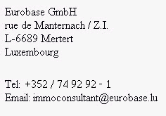 Adresse Eurobase